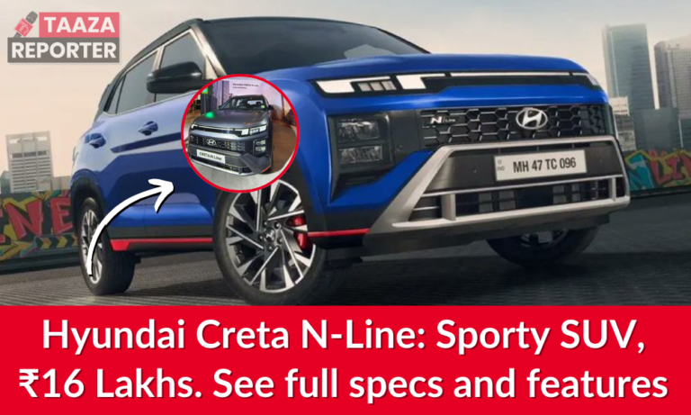 Unveiling the Hyundai Creta N-Line: A Sporty SUV Experience Like No Other. Starts from ₹16 Lakhs. See Full Specs and Price.